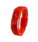 Wrist Band Style LED Watch, Bracelet Digital Watch for Kids, Red Color